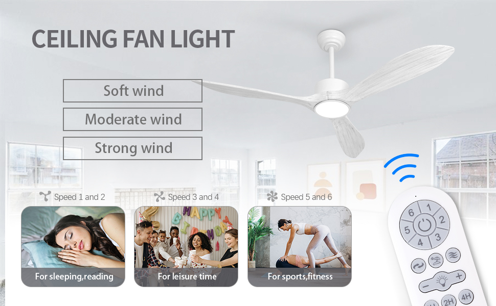 Télécommande pour éclairage de ventilateur de plafond