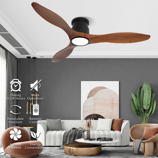 Ventilateur de plafond encastré avec télécommande