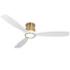 Ventilateur de plafond moderne à profil bas de 52 po avec lumière